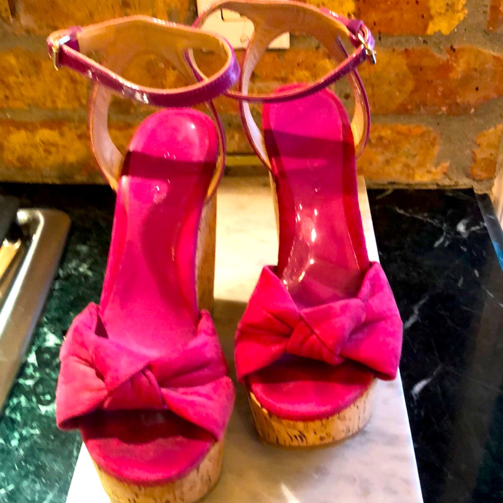 Jimmy Choo cork heels